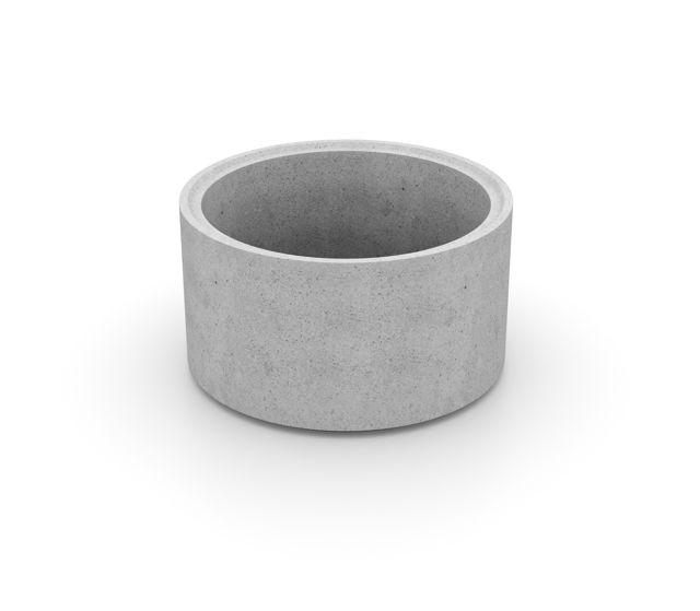 Produktbild av en cementfogad brunnsring i formatet: 1000x600 mm