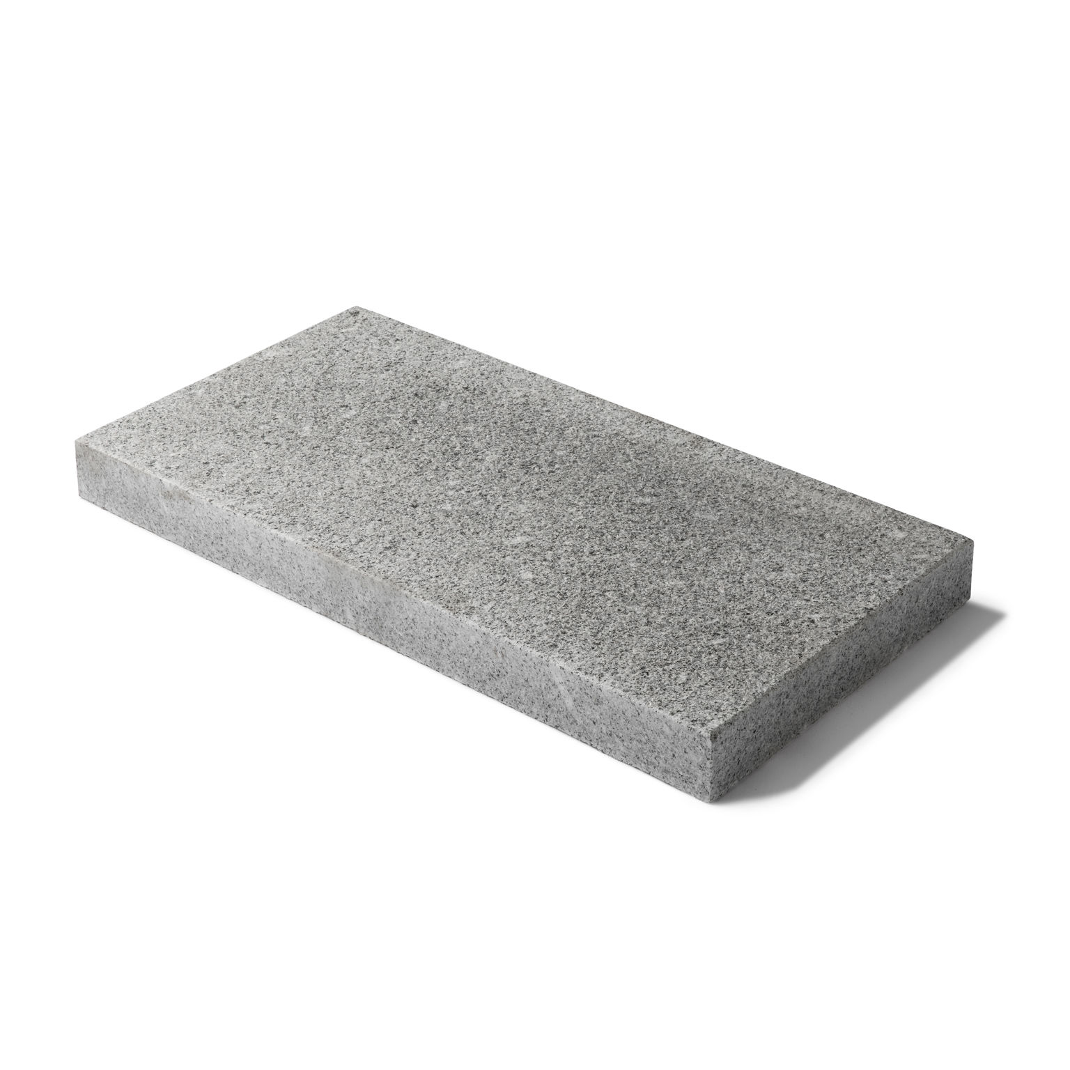 Produktbild på en granithäll med måtten 700x350x60 mm i materialet Porto grå.