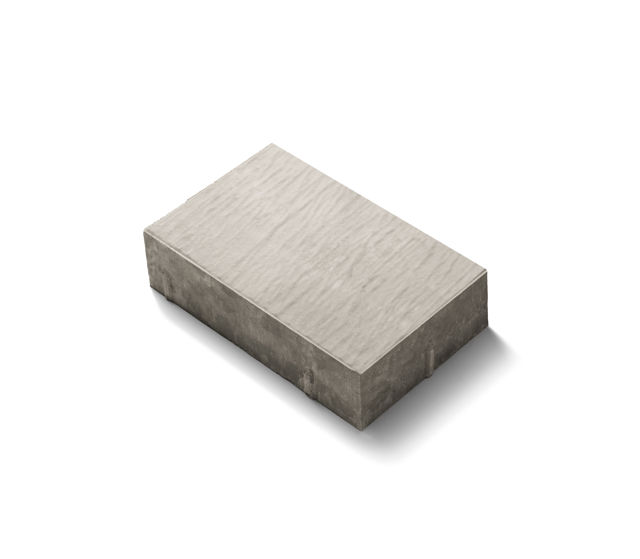 Fristadsplattan i färgen naturgrå;format 175x175x80 mm