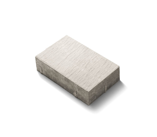 Fristadsplattan i färgen naturvit;format 175x175x80 mm