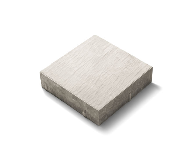 Fristadsplattan i färgen naturvit;format 300x300x80 mm