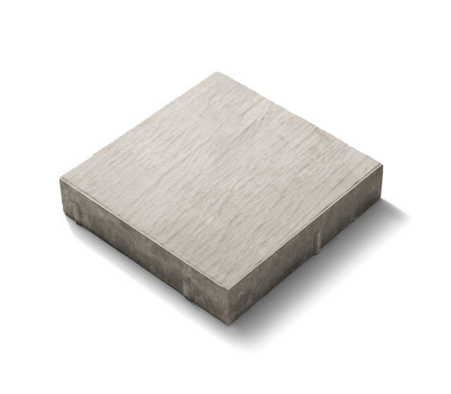 Fristadsplattan i färgen naturgrå;format 350x350x65 mm