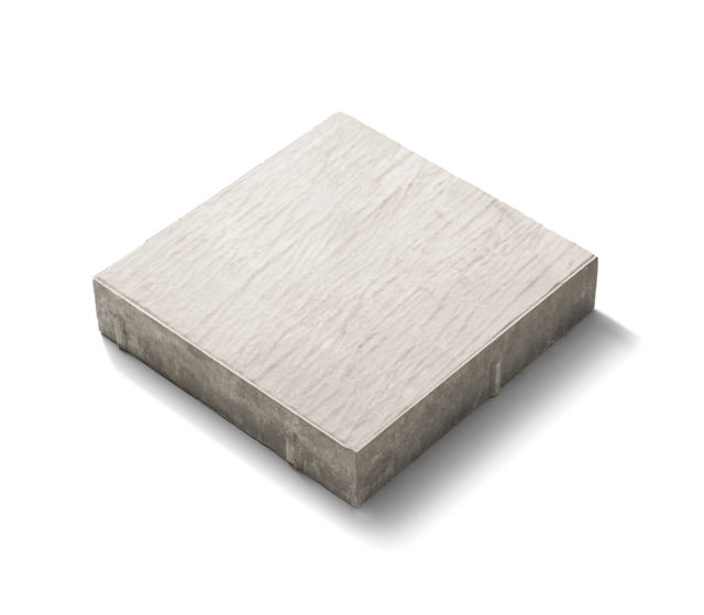 Fristadsplattan i färgen naturvit;format 350x350x65 mm