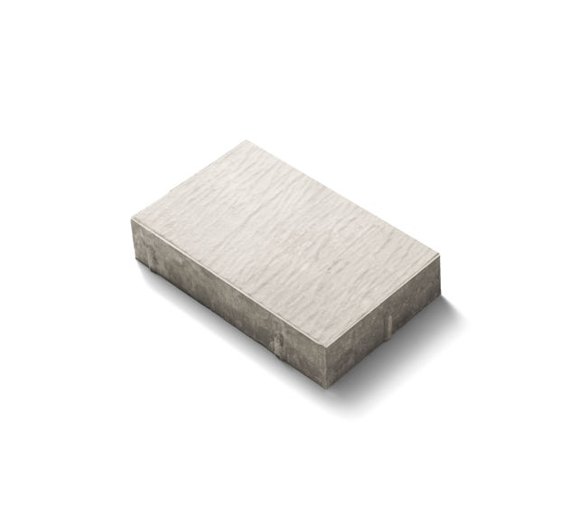 Fristadsplattan i färgen naturvit;format 175x350x65 mm