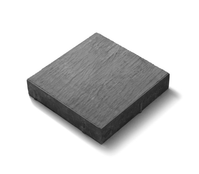 Fristadsplattan i färgen svart;format 350x350x65 mm