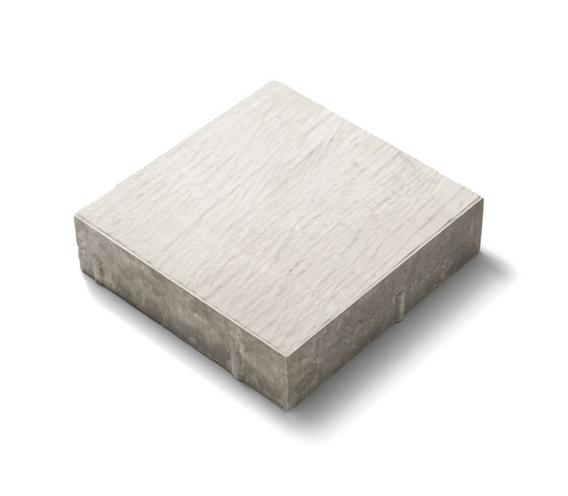 Fristadsplattan i färgen naturvit;format 350x350x80 mm