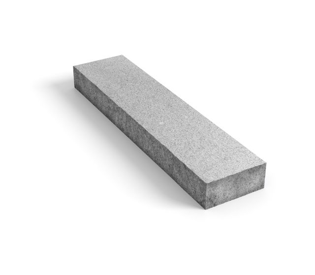 Granitblocksteg i nyansen Porto grå;format 1500x350x150 mm