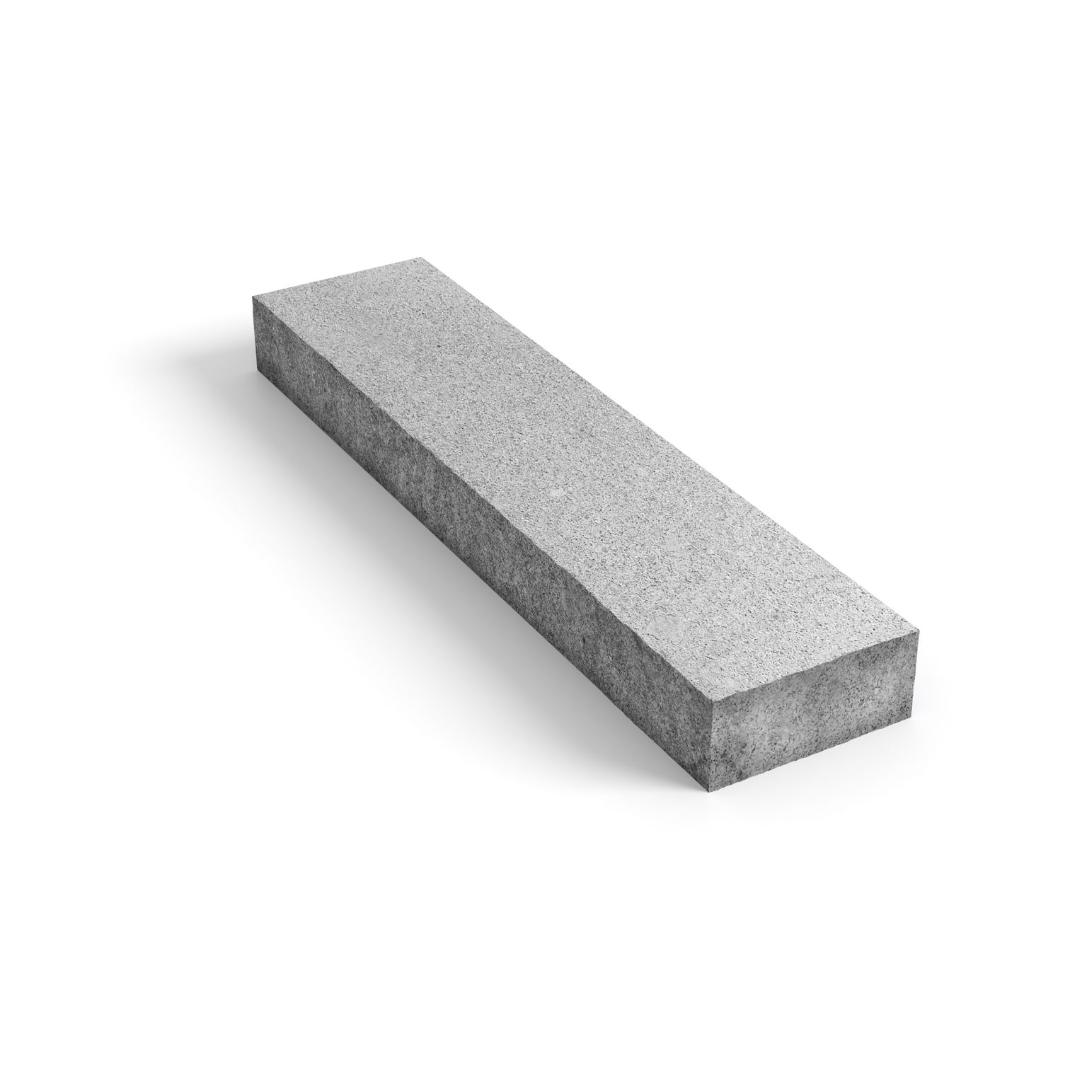 Granitblocksteg i nyansen Porto grå;format 1500x350x150 mm