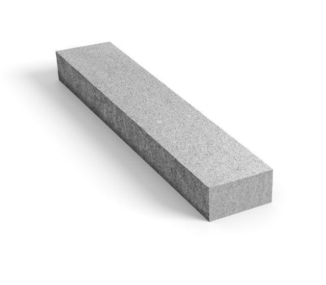 Granitblocksteg i nyansen Porto grå;format 2000x350x170 mm