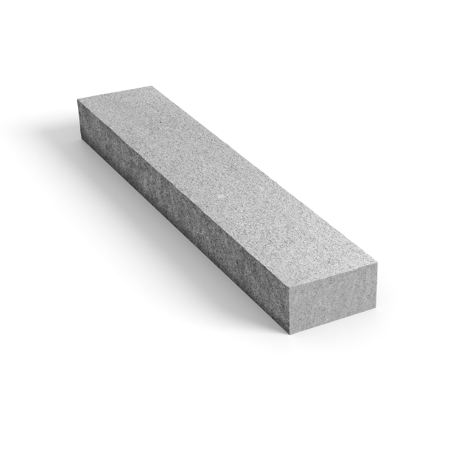 Granitblocksteg i nyansen Porto grå;format 2000x350x170 mm