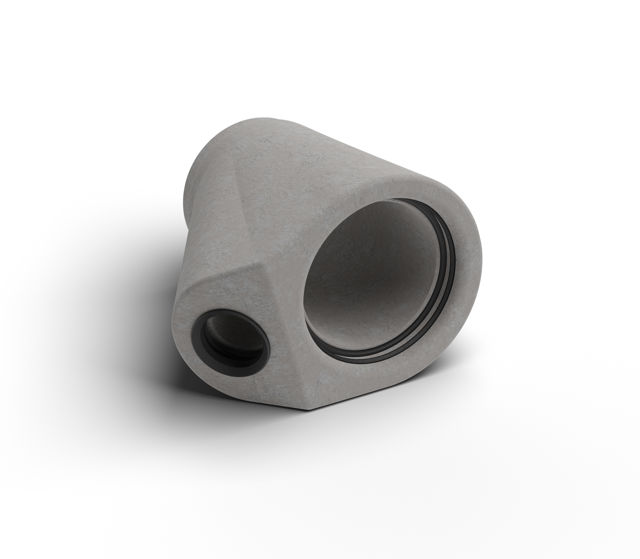 Produktbild på Kanmax PG grenrör med längden 700 mm och DN 400 x 160 mm