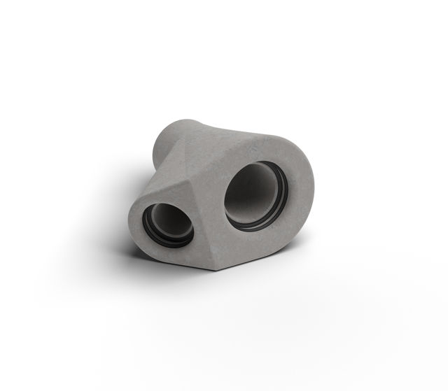 Produktbild på Kanmax PG grenrör med längden 600 mm och DN 300 x 150 mm