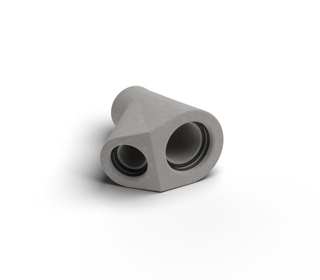Produktbild på Kanmax PG grenrör med längden 600 mm och DN 225 x 150 mm