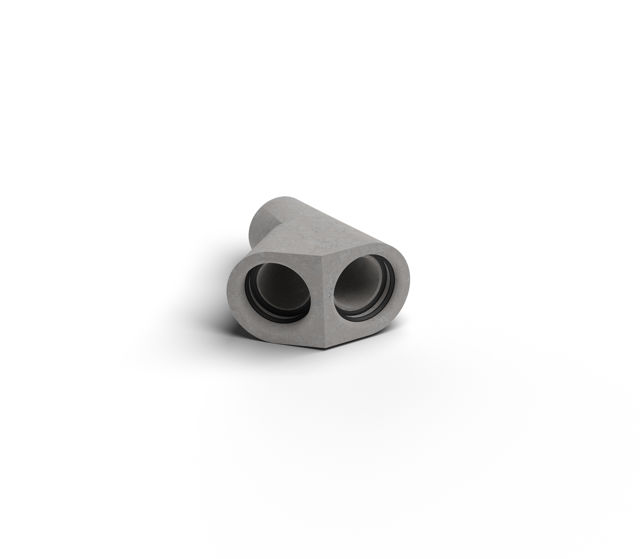 Produktbild på Kanmax PG grenrör med längden 450 mm och DN 150 x 150 mm