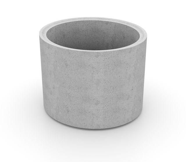 Produktbild av en cementfogad brunnsring i formatet: 1200x1000 mm