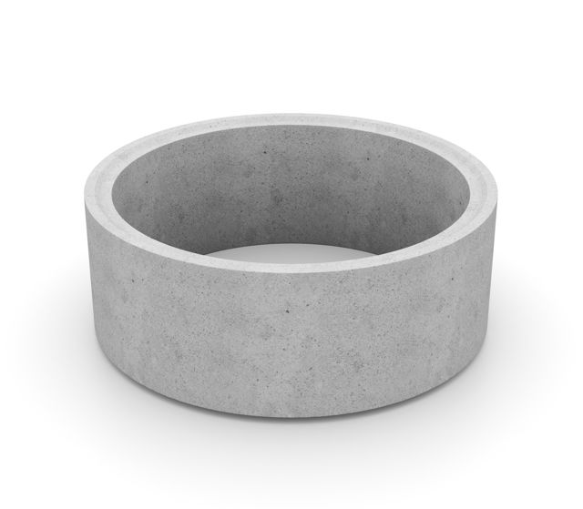 Produktbild av en cementfogad brunnsring i formatet: 1500x600 mm