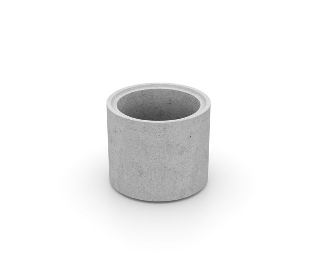 Produktbild av en cementfogad brunnsring i formatet: 600x600 mm