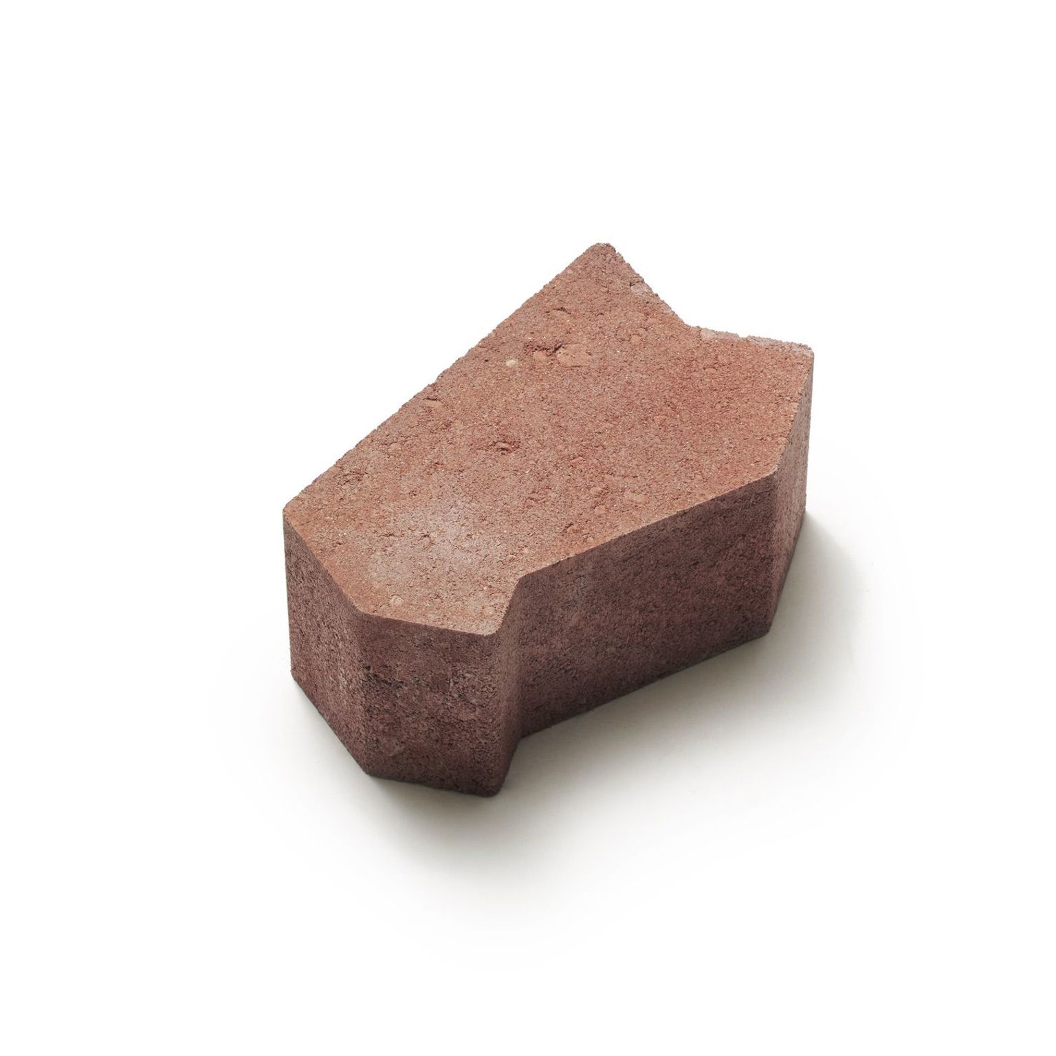 Produktbild av markstenen SF-sten;normalsten;i färgen karminröd.