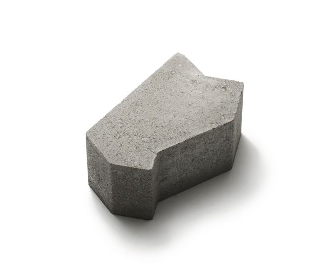Produktbild av markstenen SF-sten;normalsten;i färgen naturgrå.