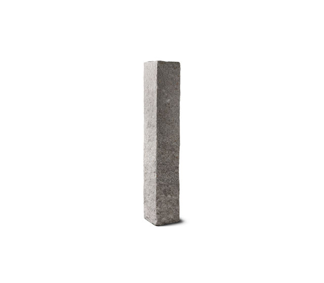 Produktbild av stolpe av Porto Grå med måtten: höjd 1200 mm;bredd 200;längd 200 mm. Sidorna är råkilade.