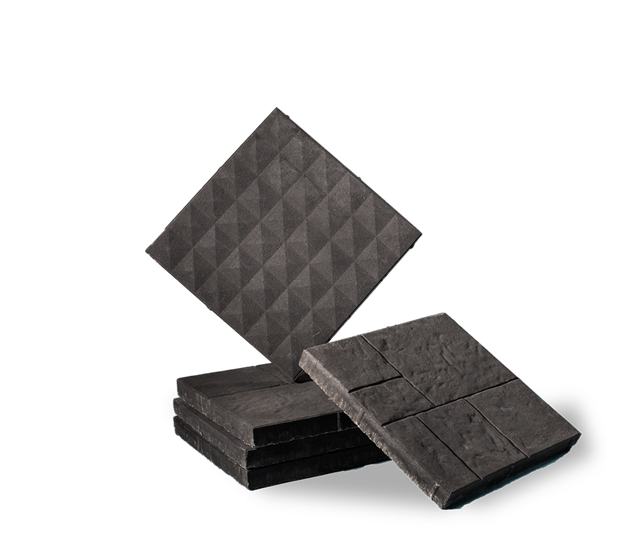 Plattor med mönster i betong för markbeläggning