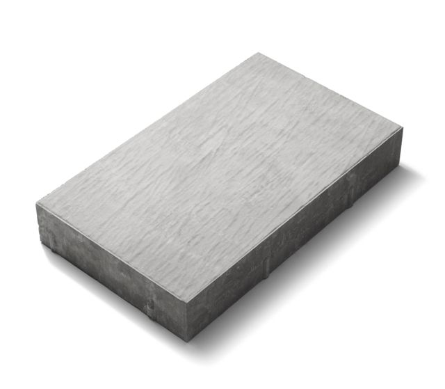 Produktbild på den våtpressade Fristad med måtten 300x500x80 mm i färgen naturgrå.