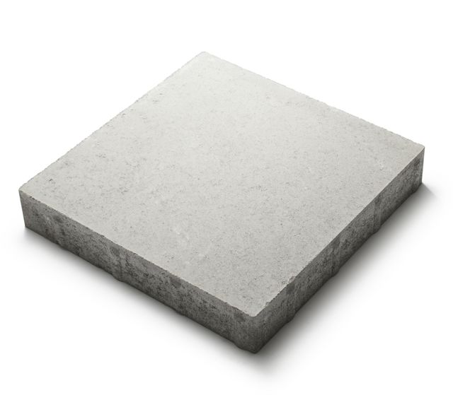 Produktbild av marksten Scala;med måtten: 420x420x70 i färgen naturgrå