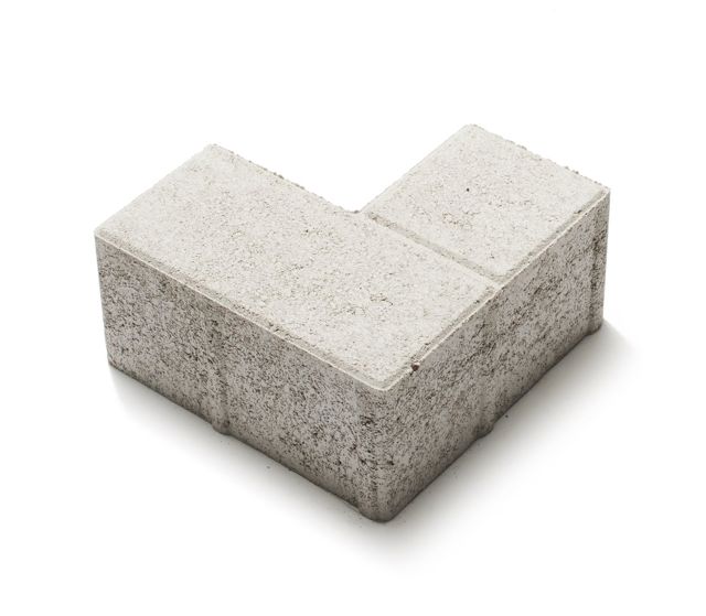 Produktbild av markstenen Markant med måtten105/210 x 210 x 100 mm;i färgen naturvit.