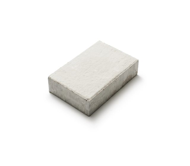 Produktbild på den våtpressade Gränby med måtten 200x300x80 mm i färgen naturvit.