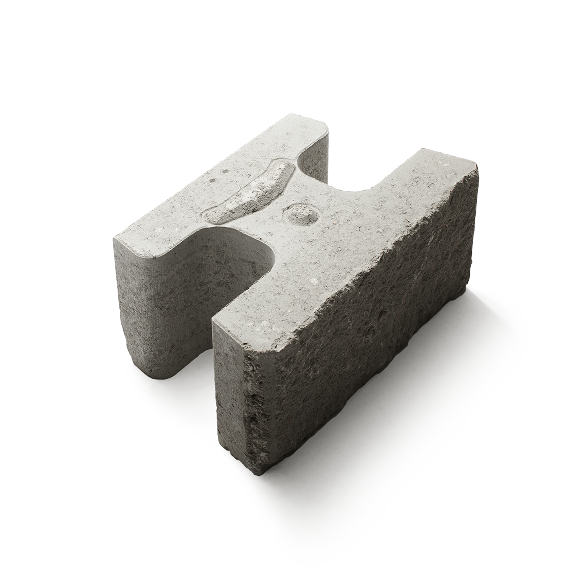 Murstenen Vertica i naturgrått